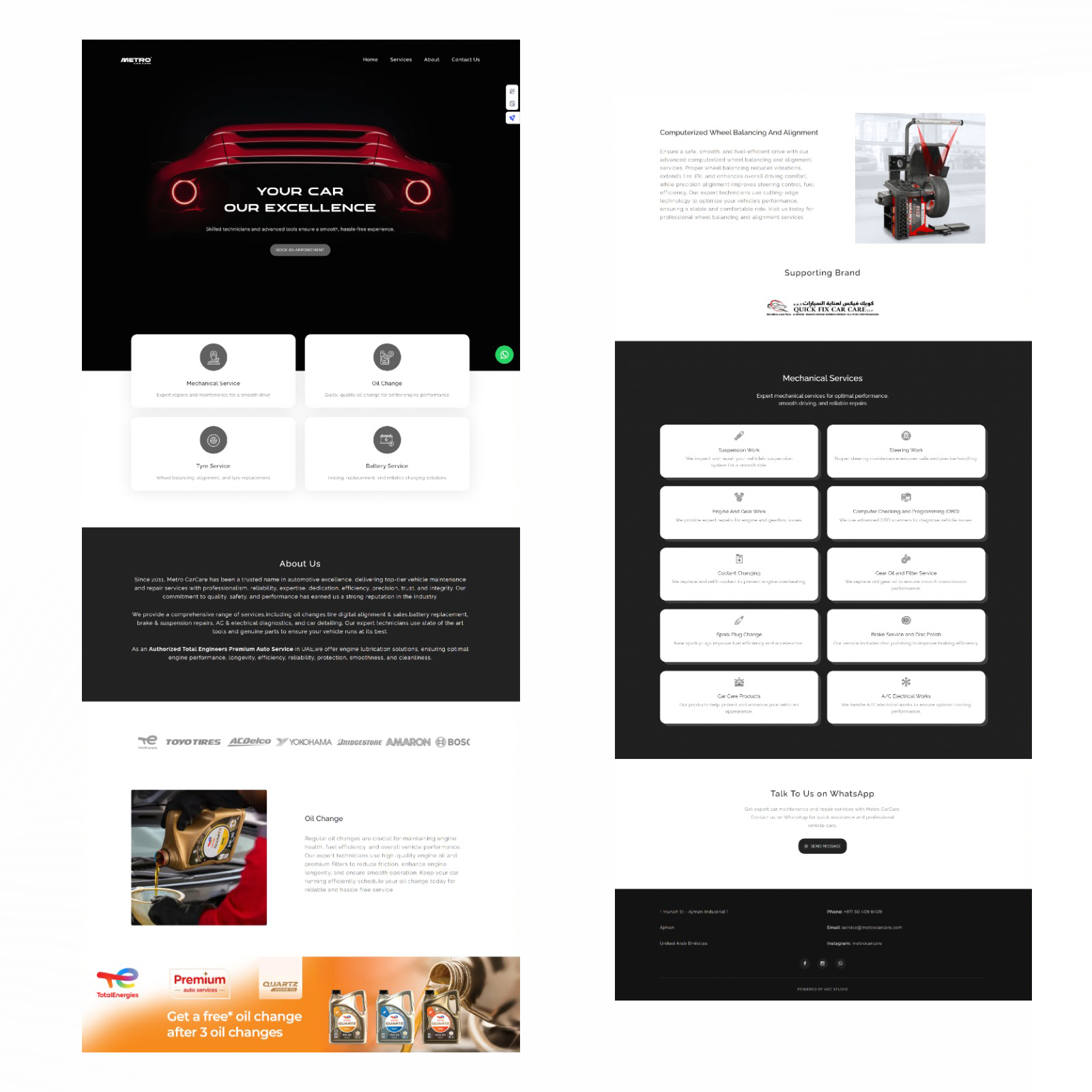 Metro CarCare Portal